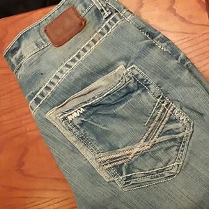 Mens BKE jeans relaxed straight leg